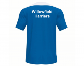 Willowfield Harriers Championship 6 Mens Tee Shirt Blue/White